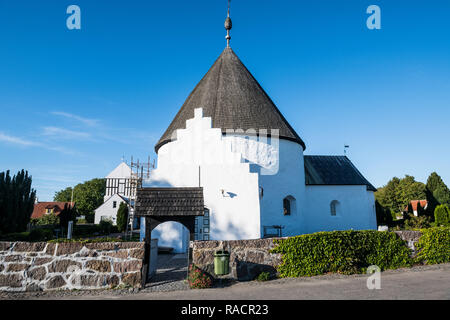 Ny round church, Bornholm, Danemark, Scandinavie, Europe Banque D'Images