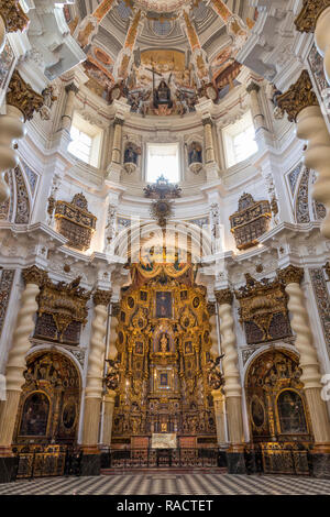 Intérieur de la San Luis de los Franceses Église, Séville, Andalousie, Espagne, Europe Banque D'Images