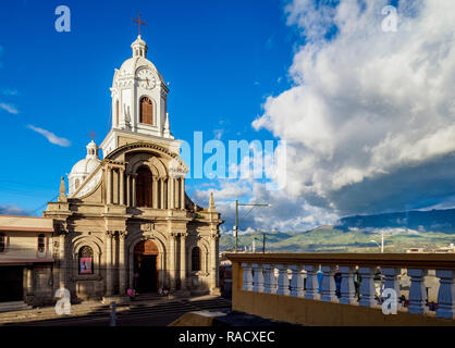 Église de San Antonio, Riobamba, province de Chimborazo, Équateur, Amérique du Sud Banque D'Images