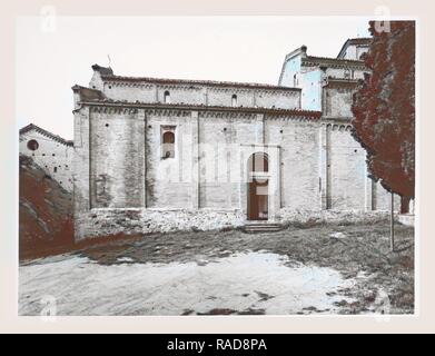 Emilia-Romagna Bologna Monteveglio Abbazia di S. Maria, c'est mon l'Italie, l'Italie Pays de l'histoire visuelle repensé Banque D'Images