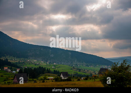 La belle montagne Vlasic en Bosnie et Herzégovine Banque D'Images