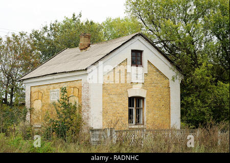 La ligne Kiev-Odessa près de Perekrestovo, Ukraine. 27 septembre 2008 © Wojciech Strozyk / Alamy Stock Photo Banque D'Images