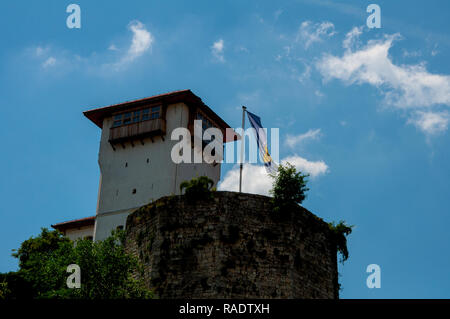 Château de Gradacac ou gradacacka tvrdjava en Bosnie et Herezgovina Banque D'Images