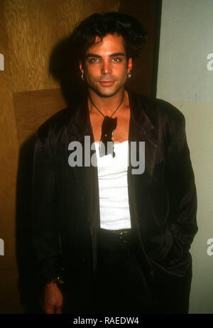 LOS ANGELES, CA - le 22 juillet : l'acteur Richard Grieco le 22 juillet 1993 à Los Angeles, Californie. Photo de Barry King/Alamy Stock Photo Banque D'Images