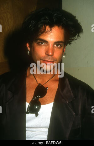 LOS ANGELES, CA - le 22 juillet : l'acteur Richard Grieco le 22 juillet 1993 à Los Angeles, Californie. Photo de Barry King/Alamy Stock Photo Banque D'Images