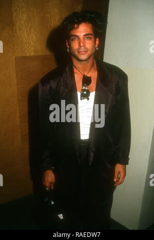 LOS ANGELES, CA - le 22 juillet : l'acteur Richard Grieco le 22 juillet 1993 à Los Angeles, Californie. Photo de Barry King/Alamy Stock Photo Banque D'Images