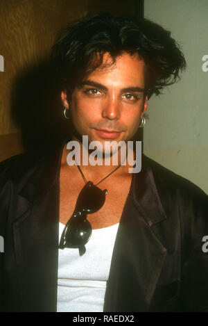 LOS ANGELES, CA - le 22 juillet : l'acteur Richard Grieco le 22 juillet 1993 à Los Angeles, Californie. Photo de Barry King/Alamy Stock Photo Banque D'Images