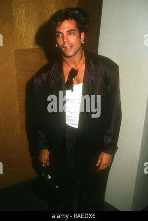 LOS ANGELES, CA - le 22 juillet : l'acteur Richard Grieco le 22 juillet 1993 à Los Angeles, Californie. Photo de Barry King/Alamy Stock Photo Banque D'Images