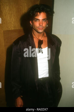 LOS ANGELES, CA - le 22 juillet : l'acteur Richard Grieco le 22 juillet 1993 à Los Angeles, Californie. Photo de Barry King/Alamy Stock Photo Banque D'Images