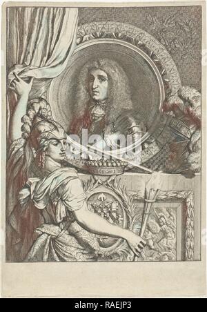 Portrait de Juan Domingo de Zunyga y Fonseca, comte de Monterey, Gerard De Lairesse, 167. Repensé Banque D'Images