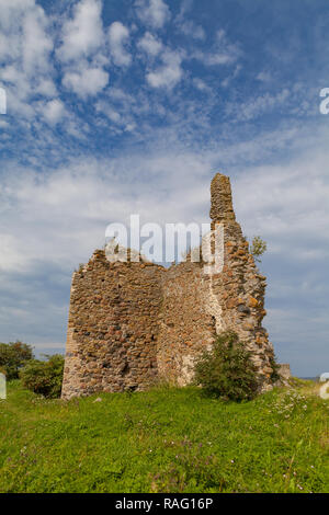 Ruines d'un château Toolse en Estonie. Plus tôt Tolsburg ou Vredeborch. Banque D'Images