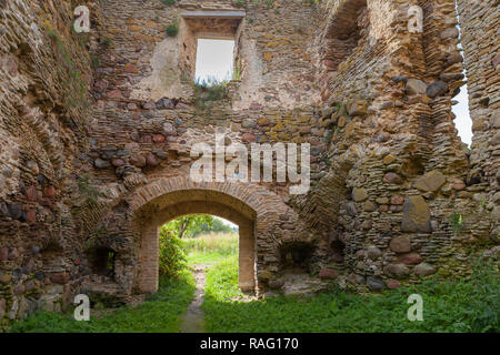 Ruines d'un château Toolse en Estonie. Plus tôt Tolsburg ou Vredeborch. Banque D'Images