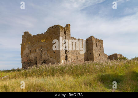 Ruines d'un château Toolse en Estonie. Plus tôt Tolsburg ou Vredeborch. Banque D'Images