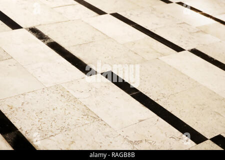 NAZARETH, ISRAËL - 21 septembre 2017 : marbre dans la basilique de l'Annonciation Banque D'Images