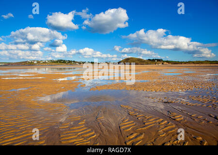 L'estuaire de Camel, North Cornwall, Angleterre Banque D'Images