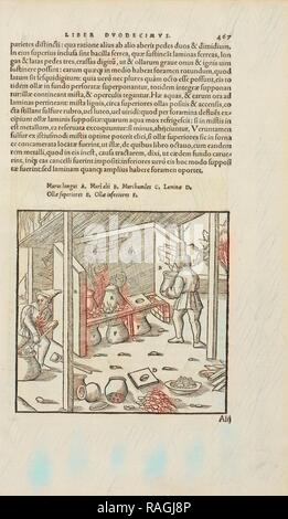 Page 467 Georgii Agricolae : De re metallica libri XII. Quibus officia, instrumenta, machinae, ac omnia deni, Qué, ad repensé Banque D'Images