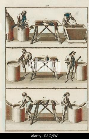 10 la plaque, Tratado informatif, y práctico, sobre el arte de la tintura : experimentadas metódicas reglas y para tintar repensé Banque D'Images