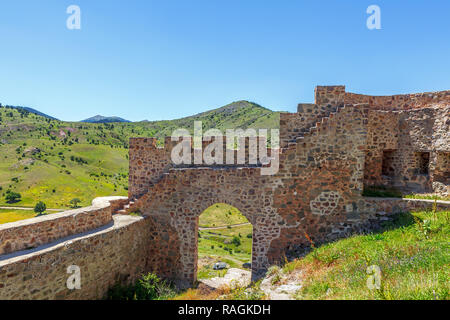 Château de Kov est situé dans les limites du village de Kirac Gümüşhane - la Turquie. En 1361, il est dit que par III. Alexis, elle a été faite pour re Banque D'Images