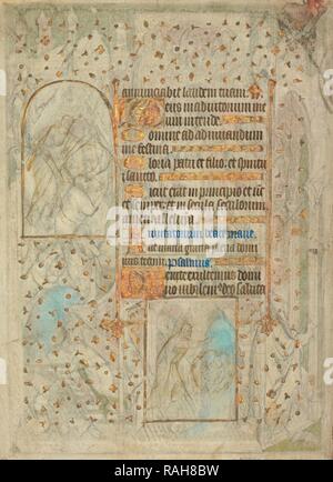 Des scènes de la création, attribués à l'entourage immédiat ou Maître Rohan (français, actif vers 1410 - 1440 repensé Banque D'Images