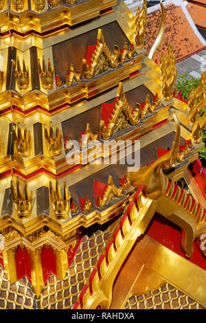 Loha Prasat, Wat Ratchanatdaram, Bangkok, Thaïlande Banque D'Images