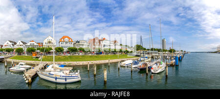 Aéroport de Lübeck, Travemünde, Allemagne Banque D'Images