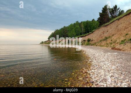 Bolchyié Koty, rives du lac Baïkal, région d'Irkoutsk, en Sibérie, Fédération de Russie, de l'Eurasie Banque D'Images