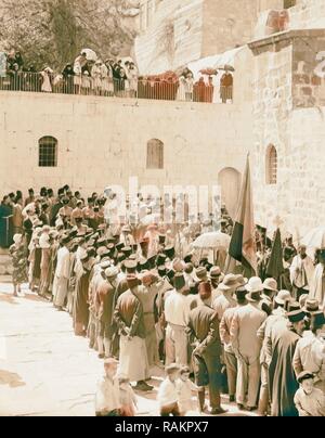 Reine d'Abyssinie, le 26 septembre 1933, l'Impératrice Menen Asfaw (1883-1962), l'épouse de l'Empereur Hailé Sélassié d'Ethiopie repensé Banque D'Images