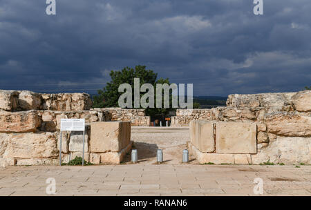 Hippodrome du stade, d'excavation, Kourion, Chypre, Stadion Rennbahn, Ausgrabungsstaette, Zypern Banque D'Images