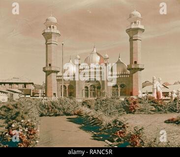 La colonie du Kenya. Nairobi. La mosquée indienne. 1936, au Kenya, Nairobi. Repensé par Gibon. L'art classique avec une touche moderne repensé Banque D'Images