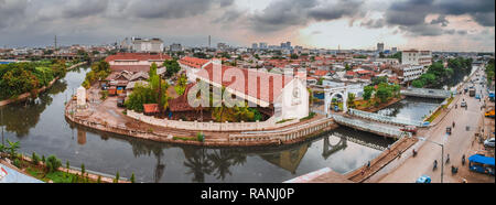 24 panorama de la ville de Jakarta Banque D'Images