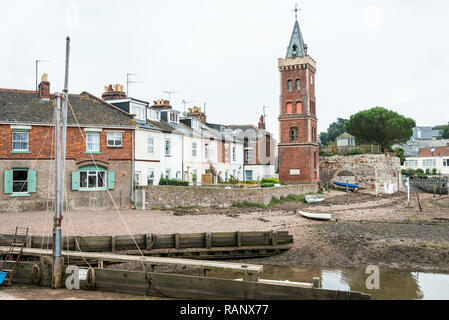 Lympstone, Devon Banque D'Images