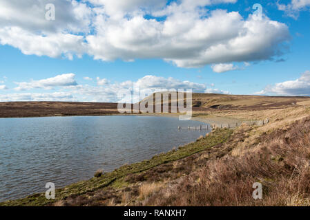 Lac Glaslyn près de Dylife à Powys, au Pays de Galles Banque D'Images