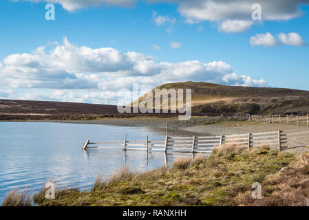 Lac Glaslyn près de Dylife à Powys, au Pays de Galles Banque D'Images