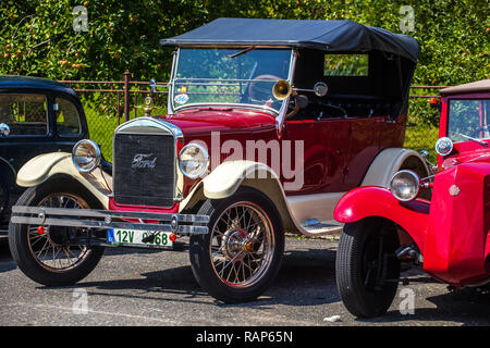 Ford modèle T 1926 voiture Vintage, veteran, voiture oldtimer Banque D'Images