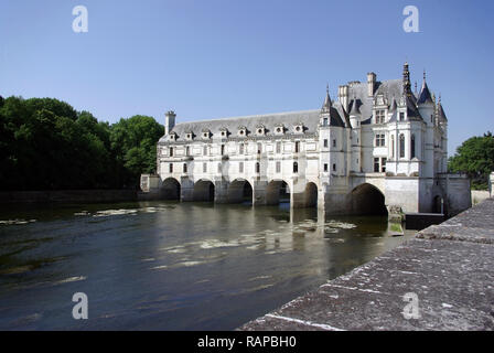 Château de Chenonceau, France. Banque D'Images