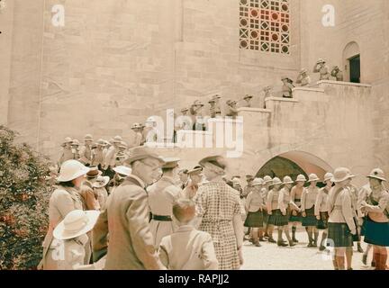 Défilé de l'église de St Andrews Church par la 1ère Ba.. L'Argyll and Sutherland Highlanders le 26 mai 1940 repensé Banque D'Images