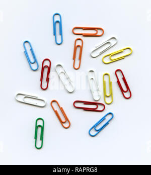 Bureau d'affaires ou de l'équipement de l'école Photo trombones Banque D'Images