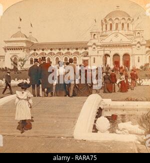 Le magnifique bâtiment de la Caroline du Sud, à l'Ouest et inter-États de l'exposition des Indiens, Charleston, S.C., US, USA repensé Banque D'Images