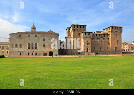 Castello di San Giorgio, Mantoue, UNESCO World Heritage Site, Lombardie, Italie. Banque D'Images