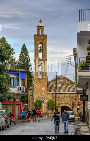 L'église Agios Antonios, Nicosie, Chypre, République Agios-Antonios-Kirche, Nikosia, Republik Zypern Banque D'Images