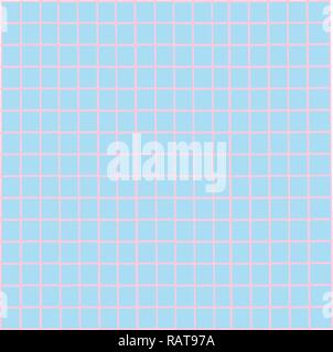 Résumé fond bleu maille rose motif symétrique Illustration de Vecteur