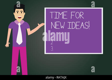 Note de l'heure d'écriture de nouvelles idées. Photo d'affaires mettant en vedette repenser des choses fraîches plans créatifs des affaires d'homme avec la présence d'Parler Banque D'Images
