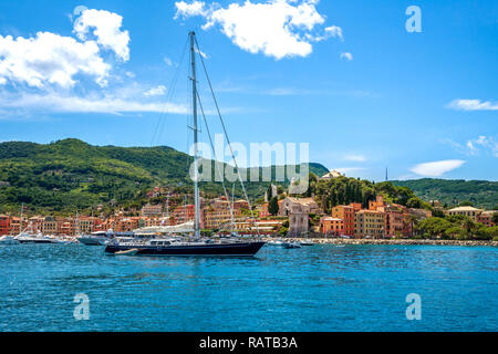 Santa Margherita Ligure, Rivera di Levante, Italie Banque D'Images