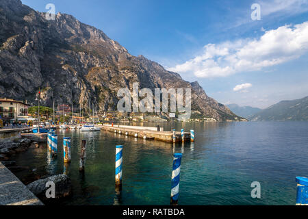 Limone sul Garda, Lac de Garde, Italie Banque D'Images