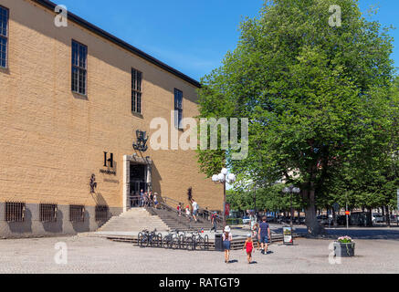 Le Musée de l'histoire suédoise (Historiska museet), Stockholm, Suède Banque D'Images