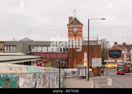 La station de métro de Londres, Wembley Central, South Kenton, Harrow Wealdstone et Banque D'Images