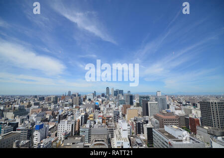 Paysage Urbain de Nagoya au Japon Banque D'Images