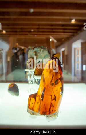 Musée de l'Ambre, ambre à San Cristobal de las Casas, Chiapas, Mexique Banque D'Images