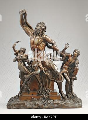 Laocöon, Giovanni Battista Foggini, Italien, 1652 - 1725, Florence, Italie, Toscane, Europe, vers 1720, Bronze repensé Banque D'Images