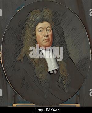 Portrait d'Adriaen Paets, Directeur de la chambre de Rotterdam de la Dutch East India Company, élu en 1668, Pieter repensé Banque D'Images
